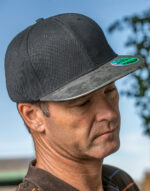 Bronx Glitter Flat Peak Snapback Cap – Bild 4