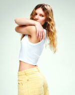 Women's Micro Rib Racer Tank – Bild 5