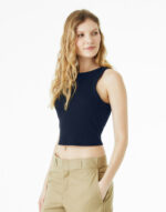 Women's Micro Rib Racer Tank – Bild 6