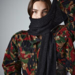 Classic Waffle Knit Scarf