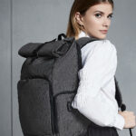 Q-Tech Charge Roll-Top Backpack
