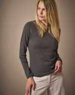 Ladies' LS Interlock T-Shirt – Bild 2