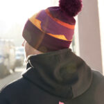 Mountain Peaks Pom Pom Beanie