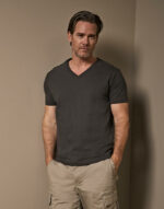 Men's Fashion V-Neck Sof Tee