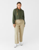 Women's Cropped Fleece Hoodie – Bild 9