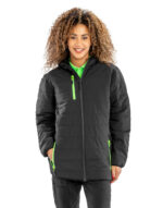 Black Compass Padded Winter Jacket – Bild 3