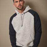 Two-Tone Hooded Sweatshirt