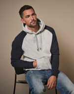 Two-Tone Hooded Sweatshirt – Bild 3