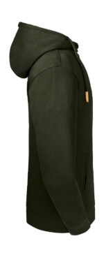 Pure Organic High Collar Hooded Sweat – Bild 6