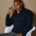 Regular Fit 1/4 Zip Sweatshirt