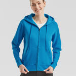 Premium Hooded Sweat Jacket Lady-Fit