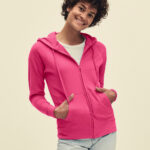 Ladies' Lightweight Hooded Sweat Jacket