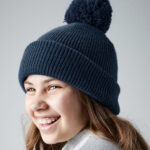 Junior Reflective Bobble Beanie