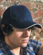 Sandwich Brushed Cotton Cap – Bild 3