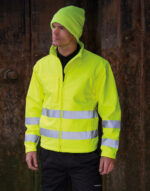 Hi-Vis Softshell Jacket – Bild 5