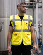 Padded Executive Safety Vest Wismar – Bild 3