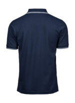 Luxury Stripe Stretch Polo – Bild 4