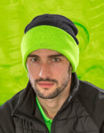 Recycled Black Compass Beanie – Bild 2