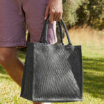 Jute Midi Tote