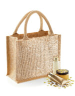 Shimmer Jute Mini Gift Bag – Bild 4