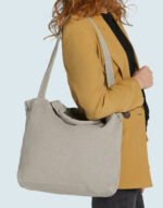 Zipped Canvas Shopper- B-Ware – Bild 2