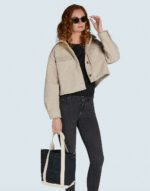 Canvas Denim Shopper – Bild 2