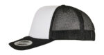 Classic Curved Foam Trucker Cap – White Front – Bild 2