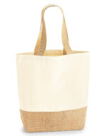Jute Base Canvas Shopper – Bild 3