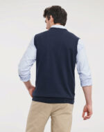 Adults' V-Neck Sleeveless Knitted Pullover – Bild 4