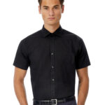 Black Tie SSL/men Poplin Shirt