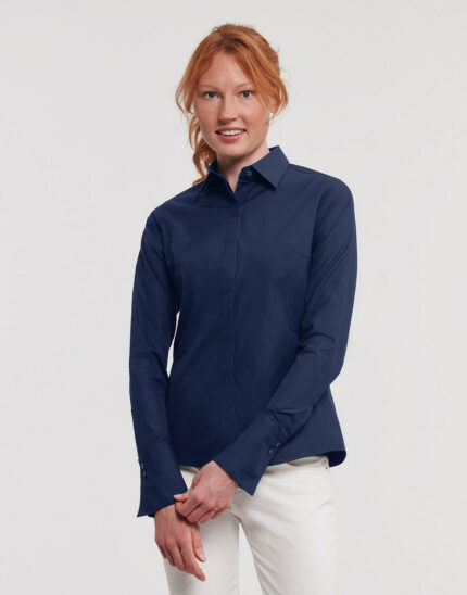 Ladies' LS Ultimate Stretch Shirt