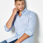 Slim Fit Stretch Oxford Shirt LS