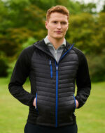 Men’s Navigate Hybrid Hooded Jacket – Bild 2