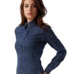 DNM Vision/women Denim Shirt LS