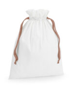 Cotton Gift Bag with Ribbon Drawstring – Bild 4