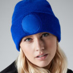 Circular Patch Beanie