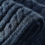 Cable Knit Melange Scarf – Bild 3
