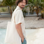 Striped Organic Cotton Tote