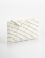Striped Organic Cotton Accessory Pouch – Bild 6