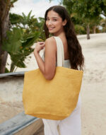 Soft Washed Jute Beach Bag – Bild 3