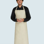 AMSTERDAM Bib Apron with Pocket