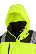 Printable Waterproof Softshell Safety Coat – Bild 4