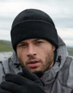 Recycled Fleece Cuffed Beanie – Bild 2