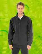 Recycled 3-Layer Printable Softshell Jacket – Bild 2