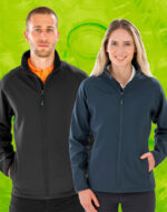 Men's Recycled 2-Layer Printable Softshell Jacket – Bild 6