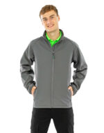 Men's Recycled 2-Layer Printable Softshell Jacket – Bild 4