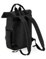 Recycled Twin Handle Roll-Top Laptop Backpack – Bild 5