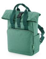 Recycled Mini Twin Handle Roll-Top Backpack – Bild 4