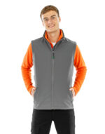 Men's Recycled 2-Layer Printable Softshell B/W – Bild 3