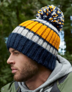 Hygge Striped Beanie – Bild 2